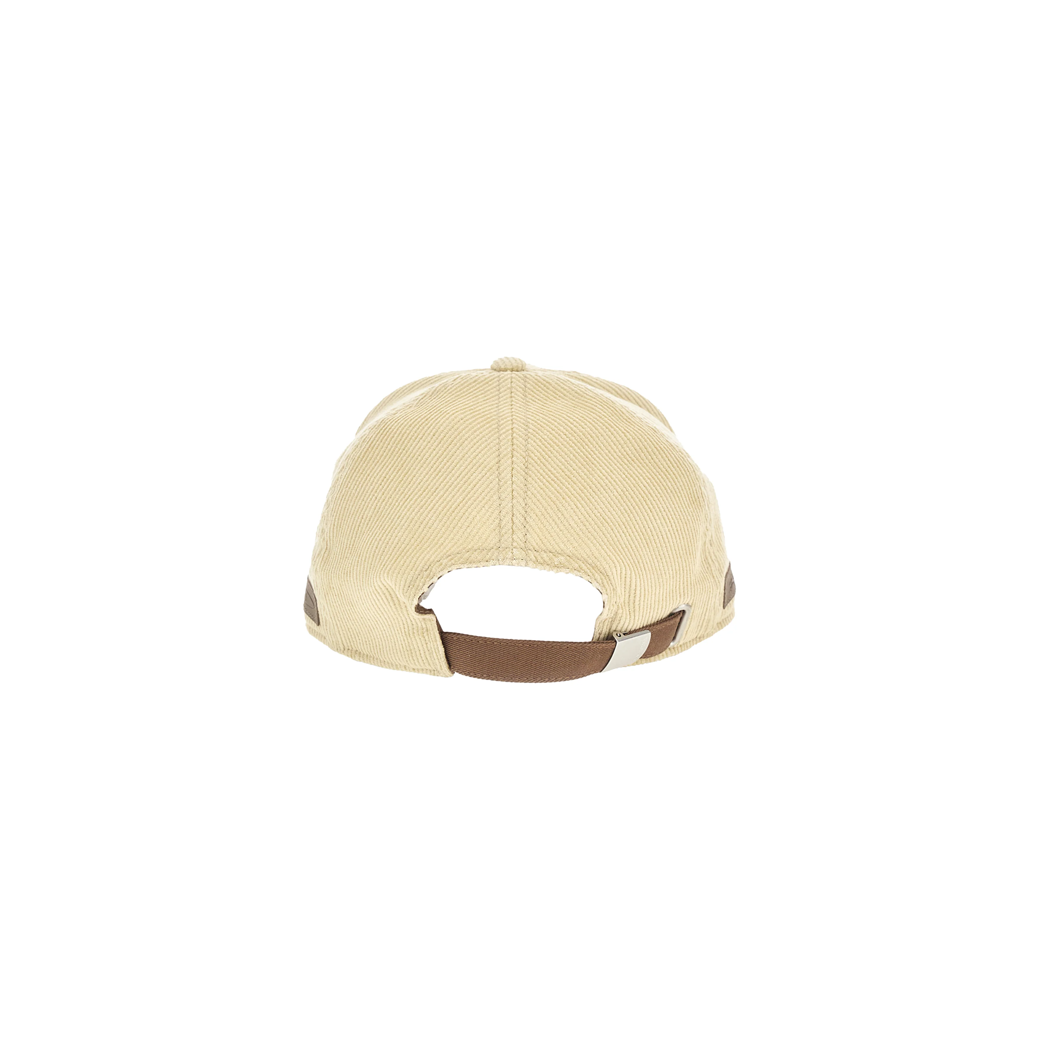 Cream Velvet Baseball Cap | Utopia Capsule by La Martina - Image 3