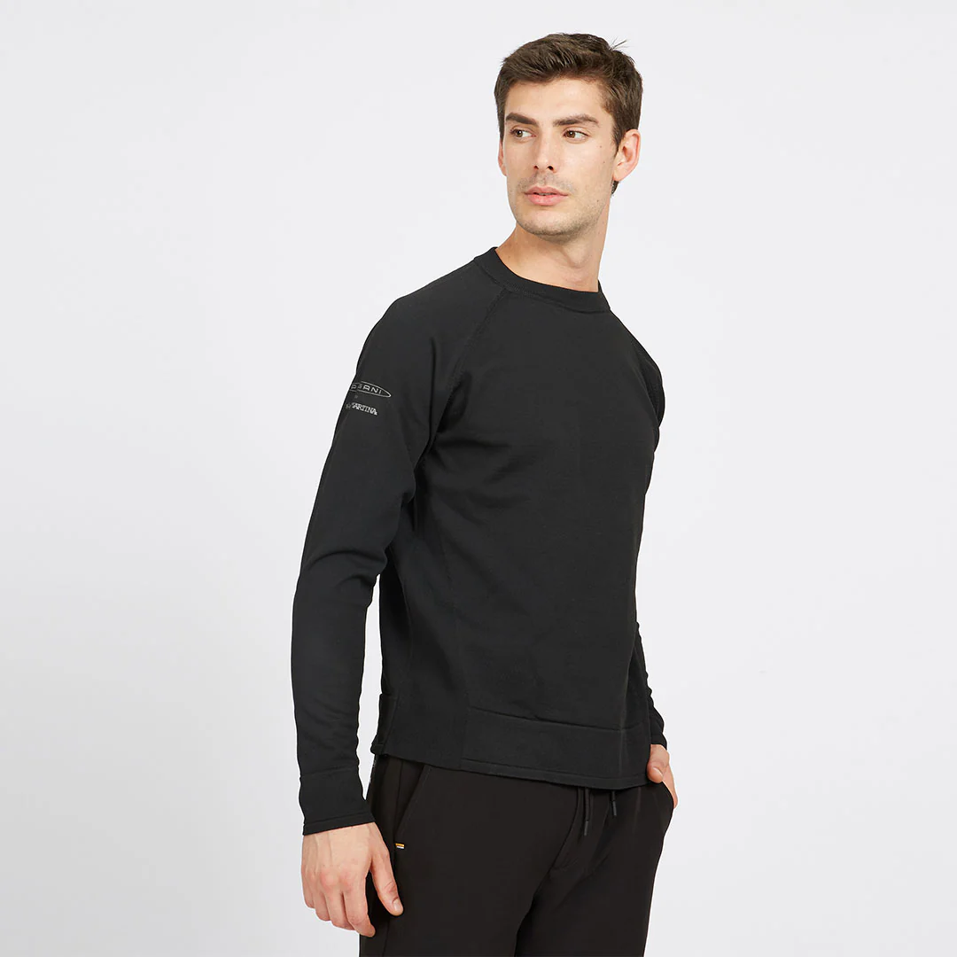 Crewneck Sweater man black | Huayra R Capsule by La Martina - Image 11