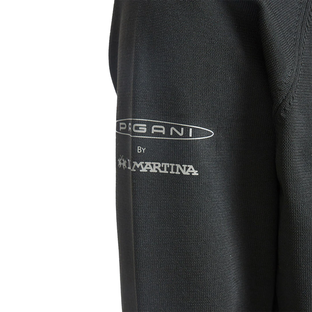 Crewneck Sweater man black | Huayra R Capsule by La Martina - Image 6