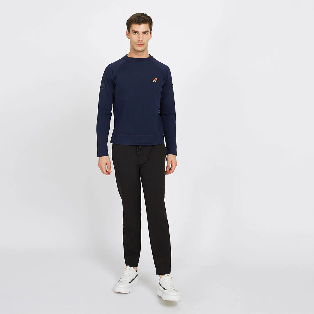 Crewneck Sweater man blue | Huayra R Capsule by La Martina - Image 9