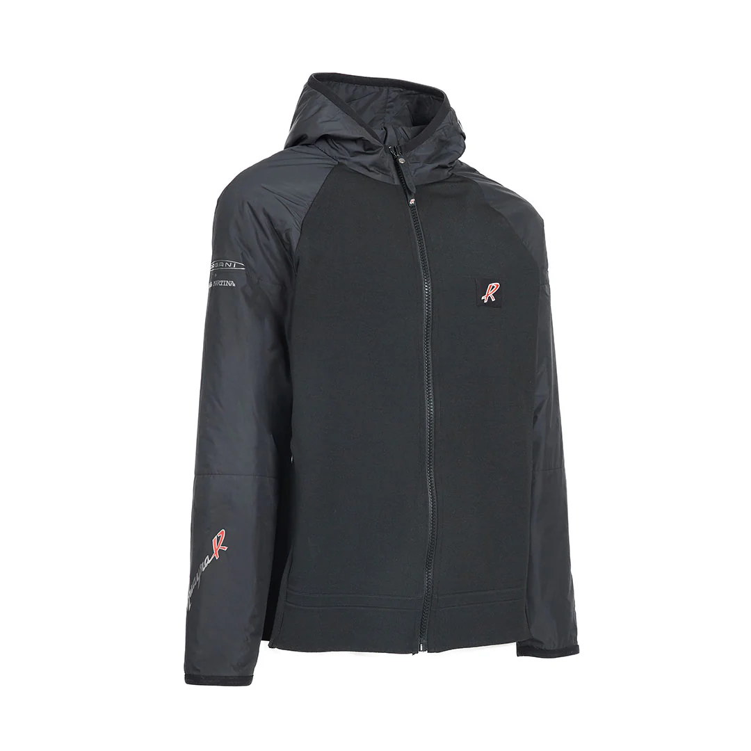 Full zip hoodie man black | Huayra R Capsule by La Martina - Image 5