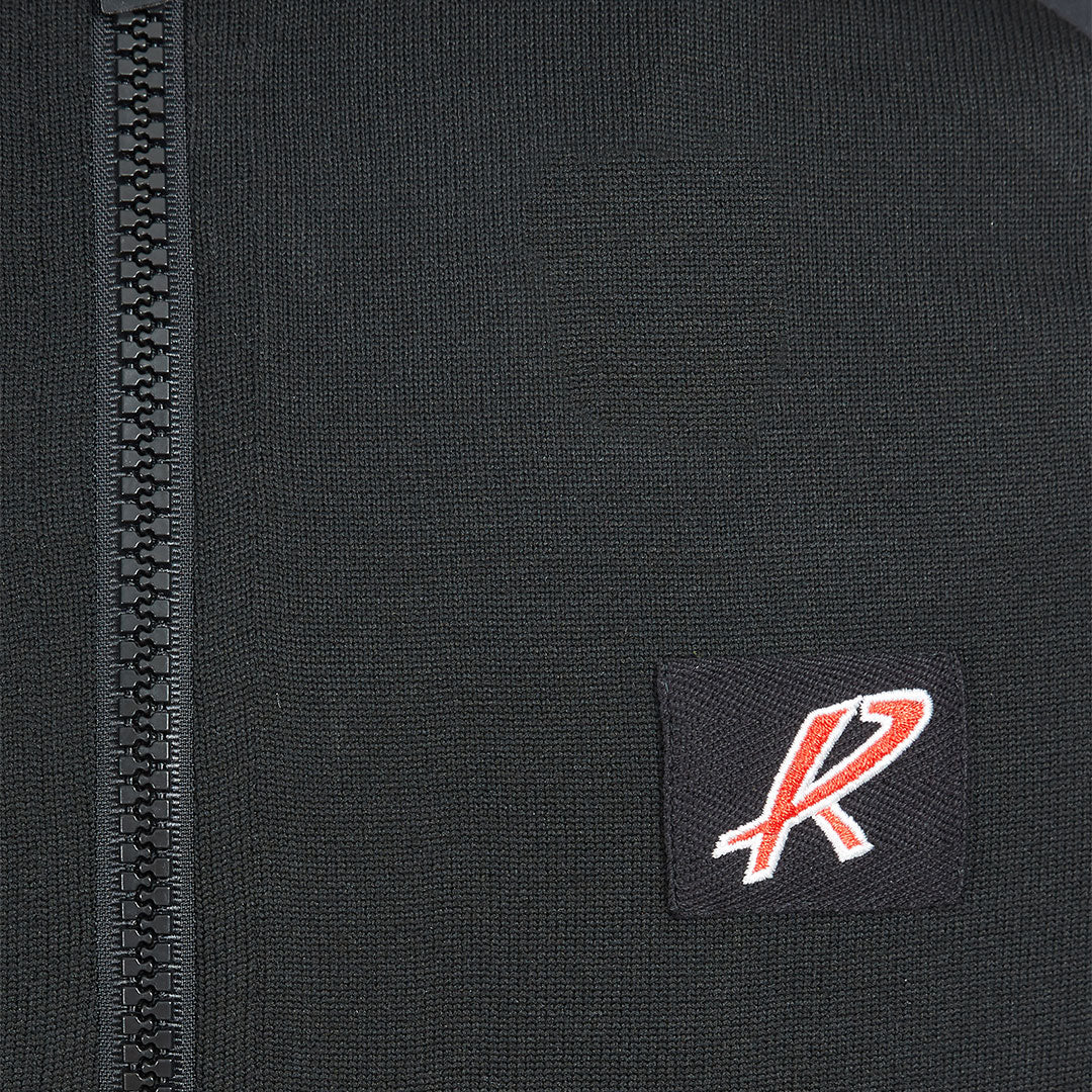 Full zip hoodie man black | Huayra R Capsule by La Martina - Image 7