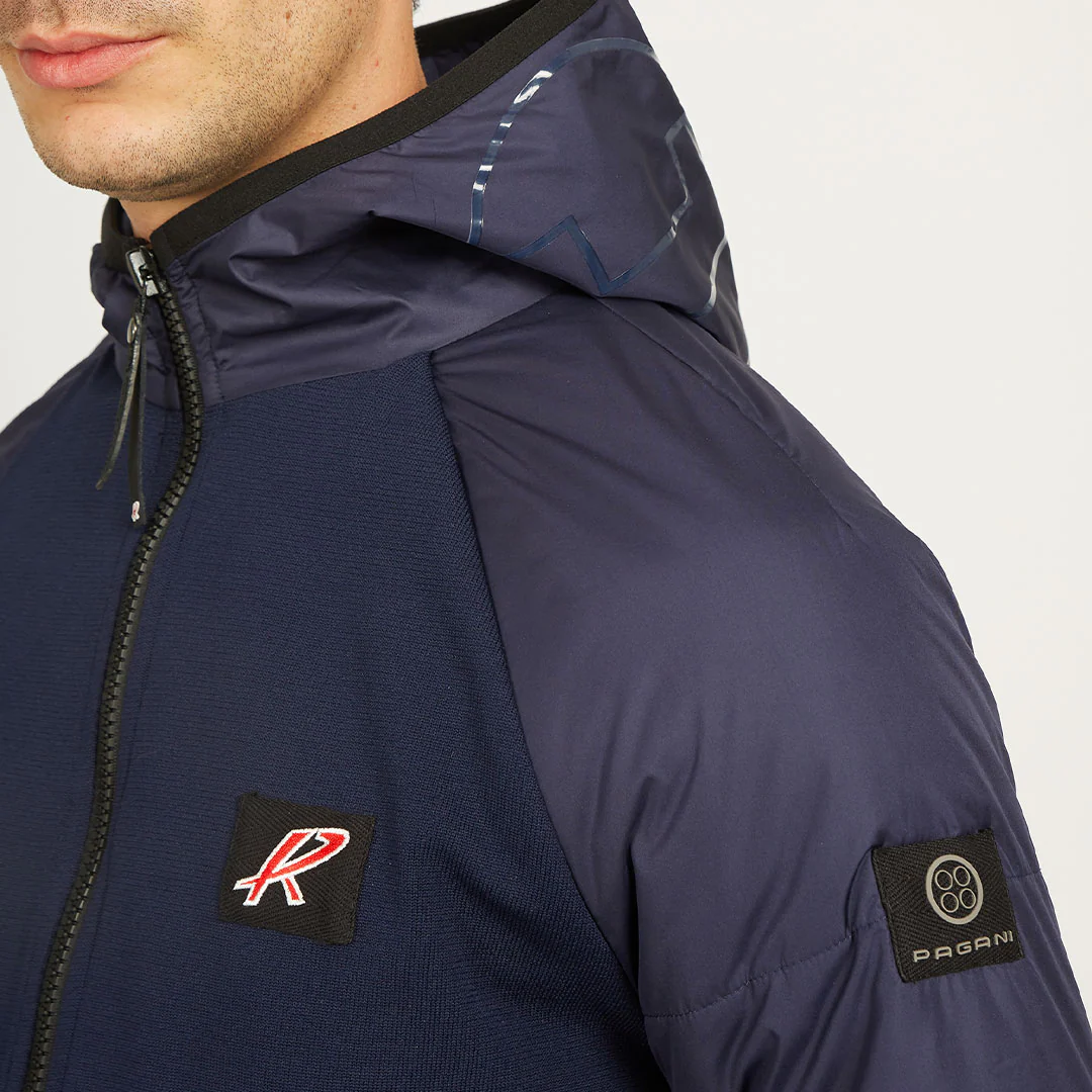 Full zip hoodie man blue | Huayra R Capsule by La Martina - Image 10