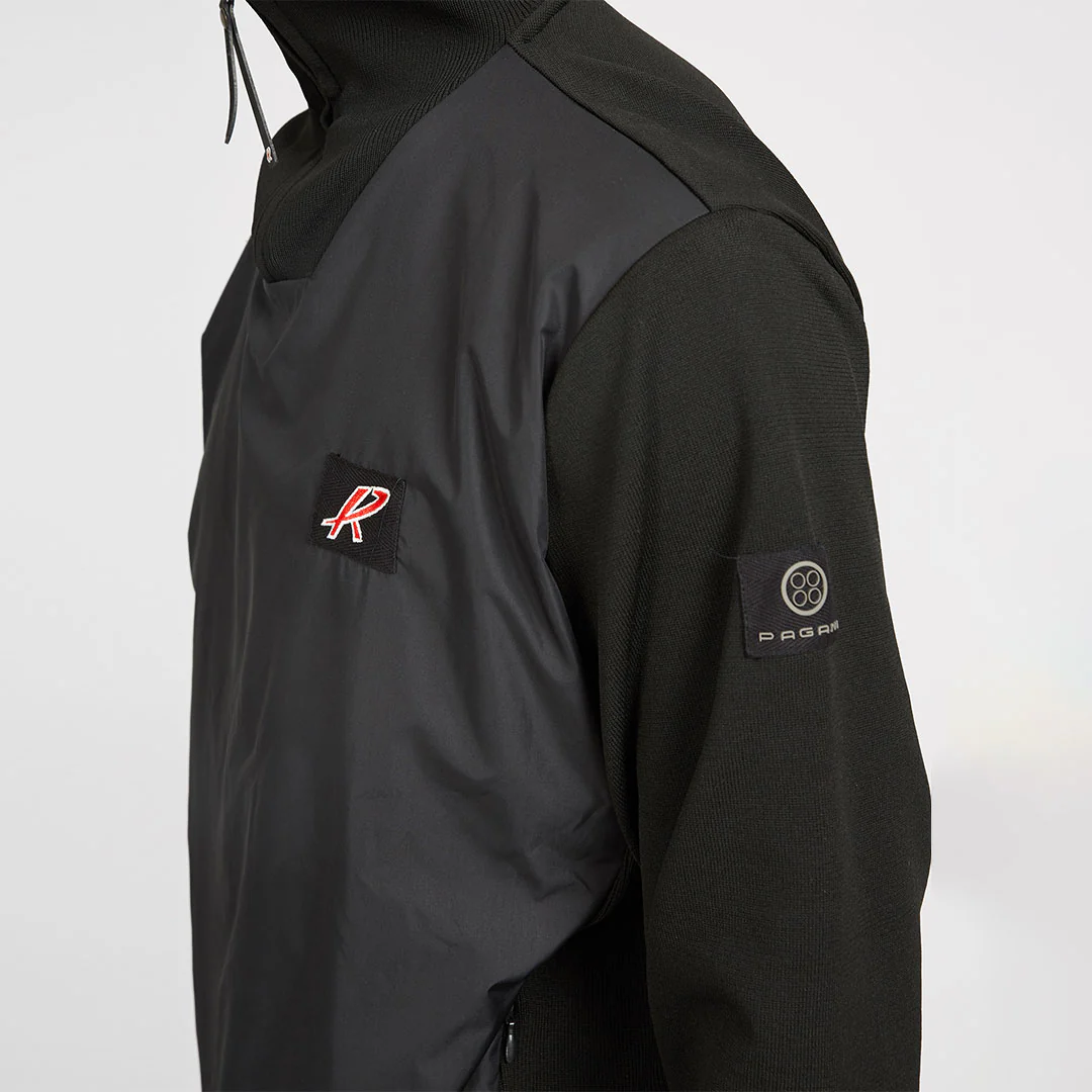 Half zip sweater man black | Huayra R Capsule by La Martina - Image 10
