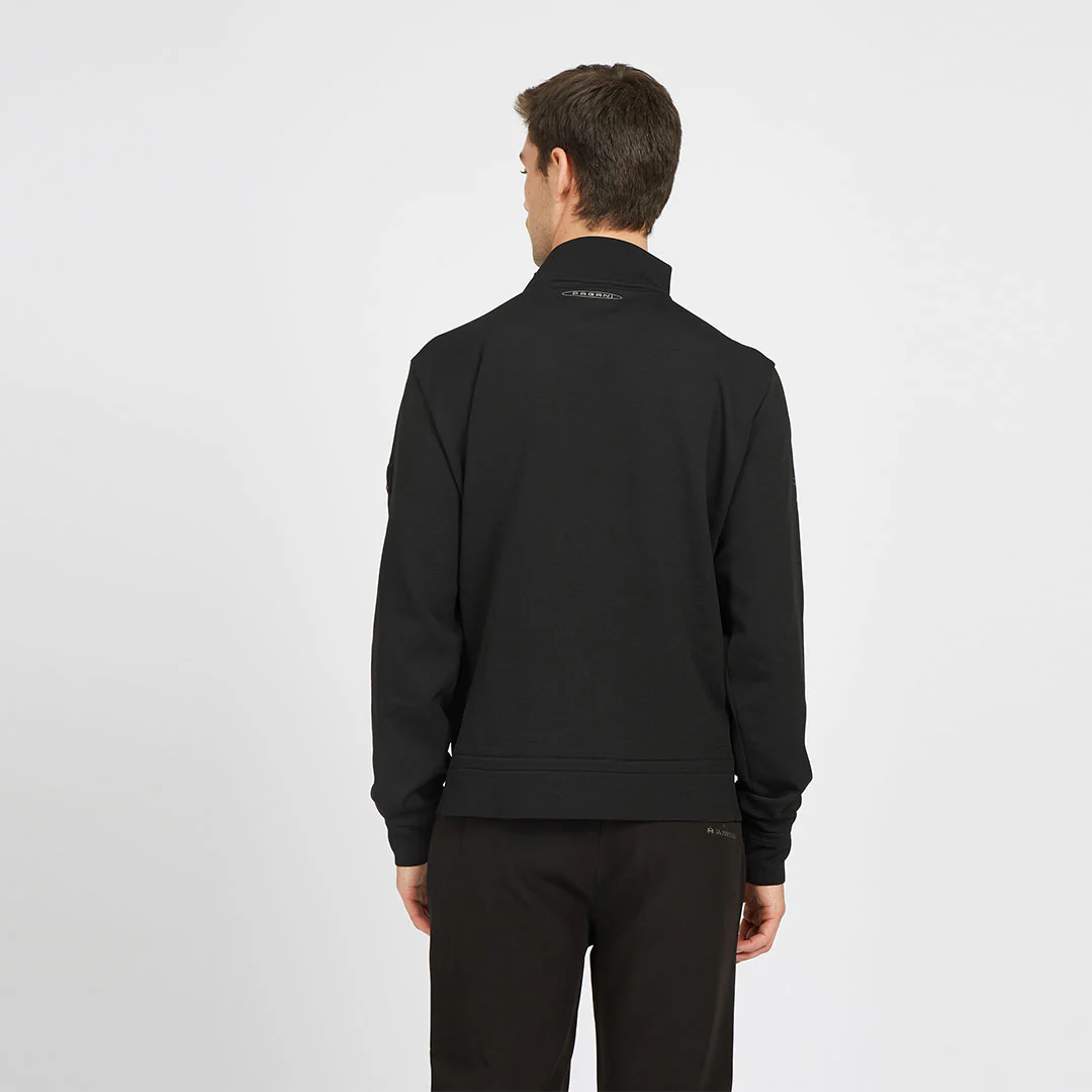 Half zip sweater man black | Huayra R Capsule by La Martina - Image 11