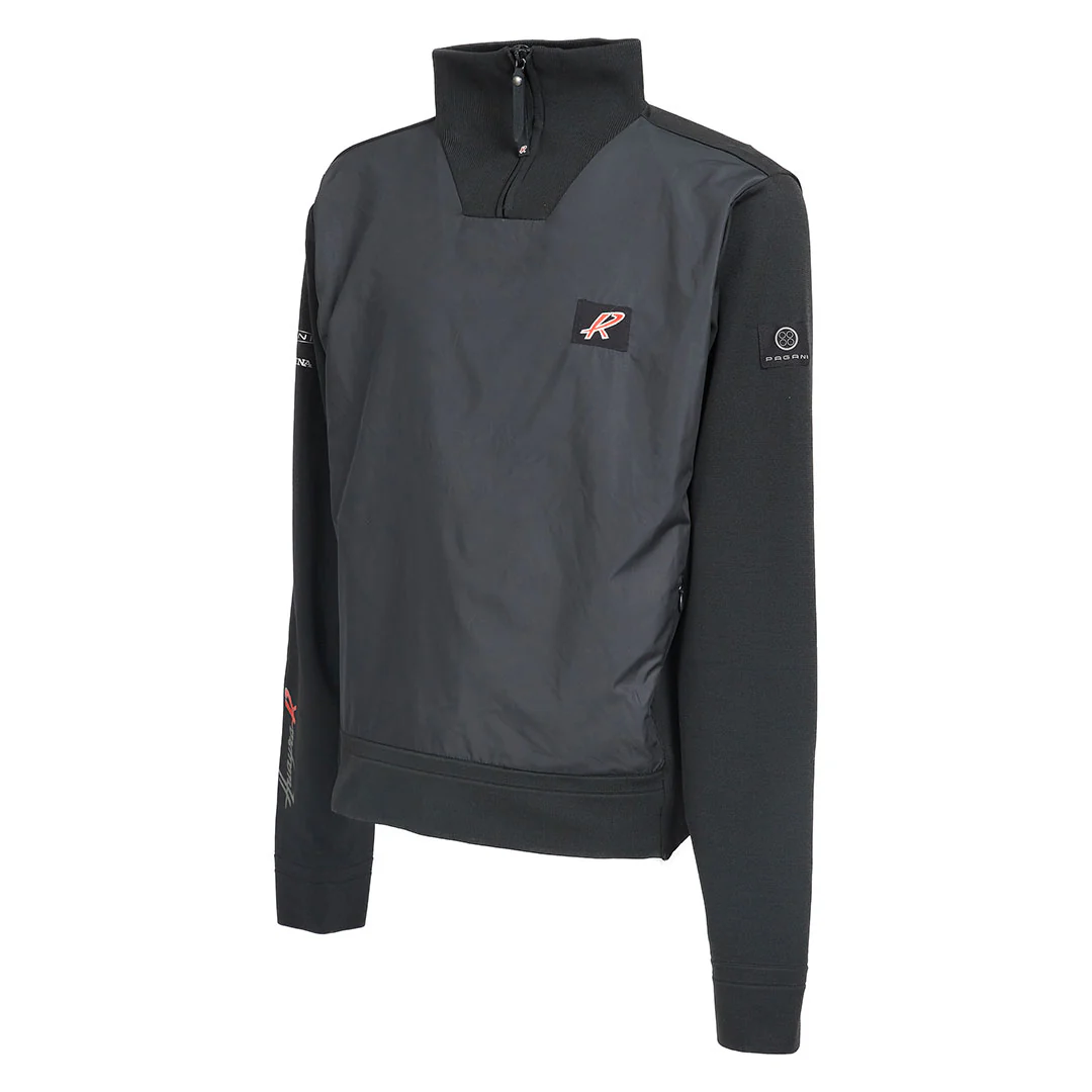 Half zip sweater man black | Huayra R Capsule by La Martina - Image 7