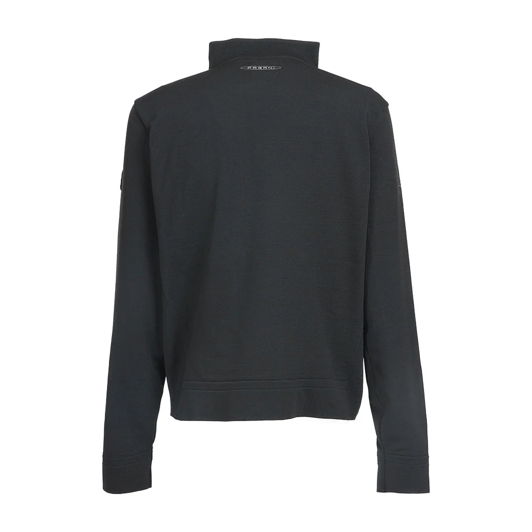 Half zip sweater man black | Huayra R Capsule by La Martina - Image 8