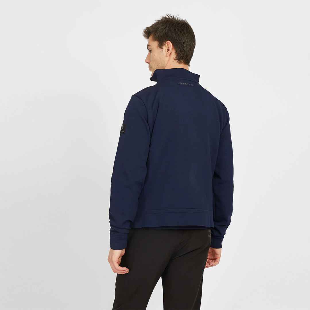 Half zip sweater man blue | Huayra R Capsule by La Martina - Image 11
