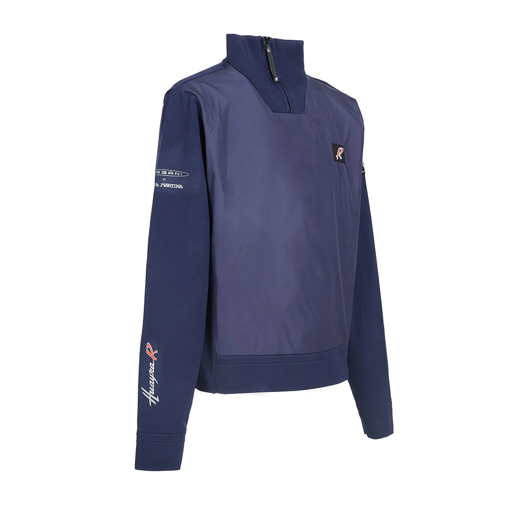 Half zip sweater man blue | Huayra R Capsule by La Martina - Image 6
