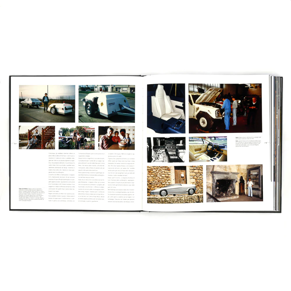 La storia di un sogno Pagani official book, Italian version - Image 3