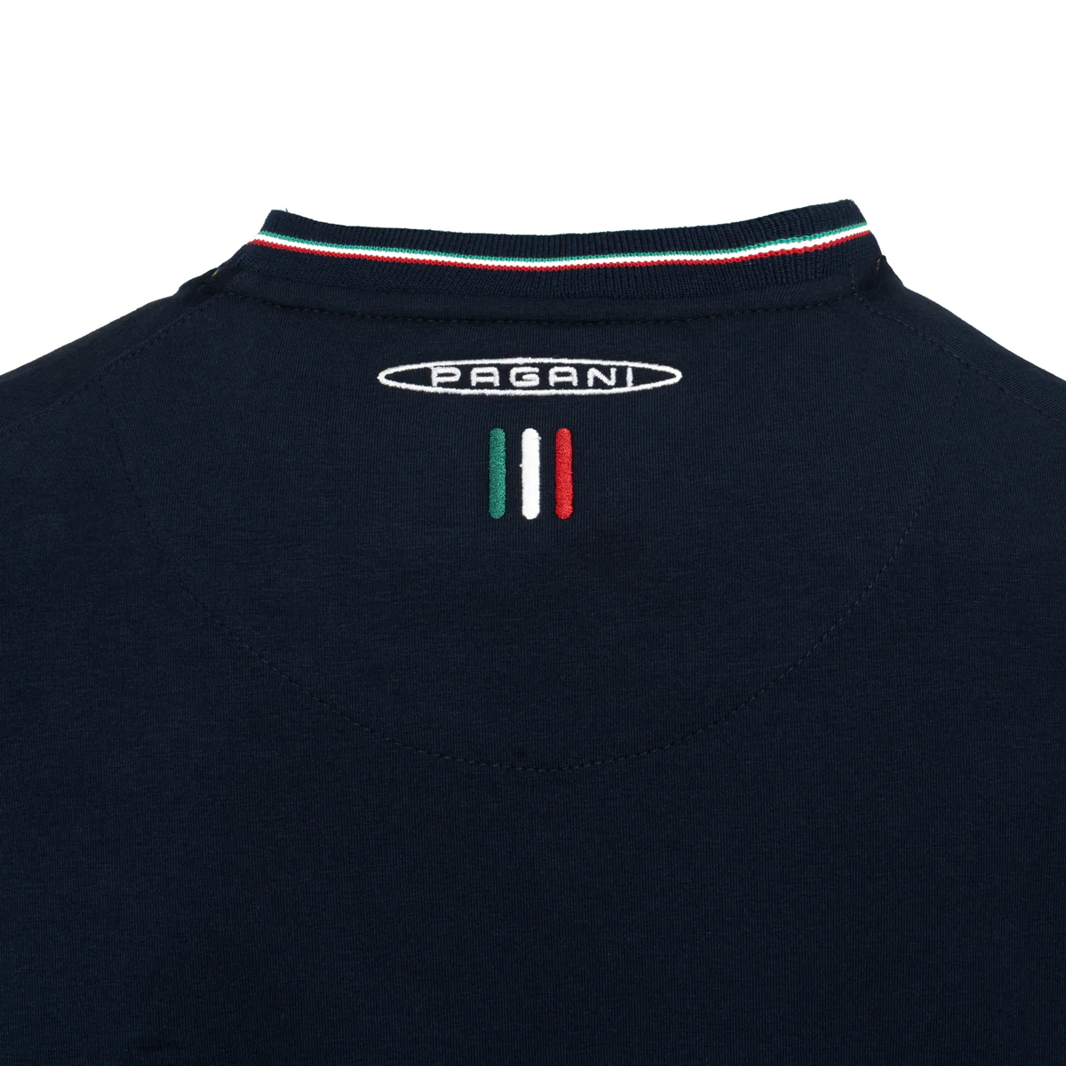Men's Blue T-shirt | Huayra Tricolore Capsule - Image 4