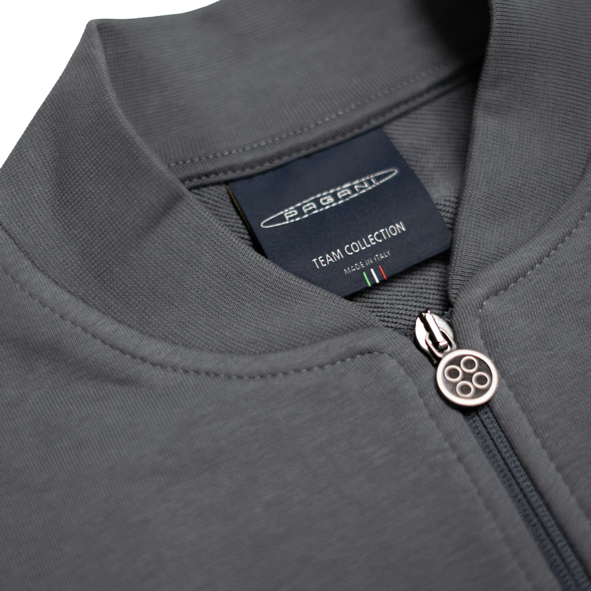 Men’s basic full-zip sweatshirt grey | Team Collection - Image 3