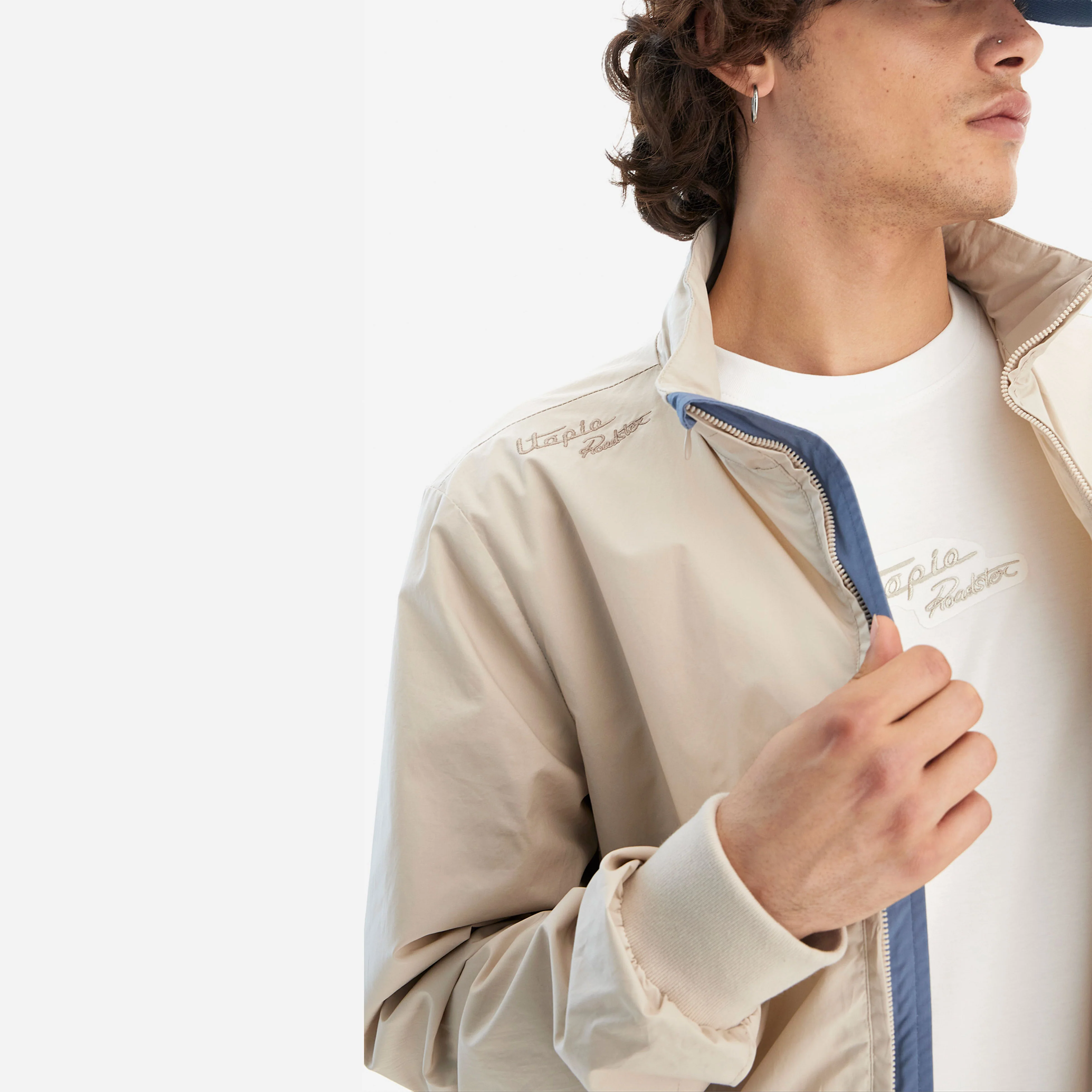 Men’s Beige Outdoor Jacket - Image 4