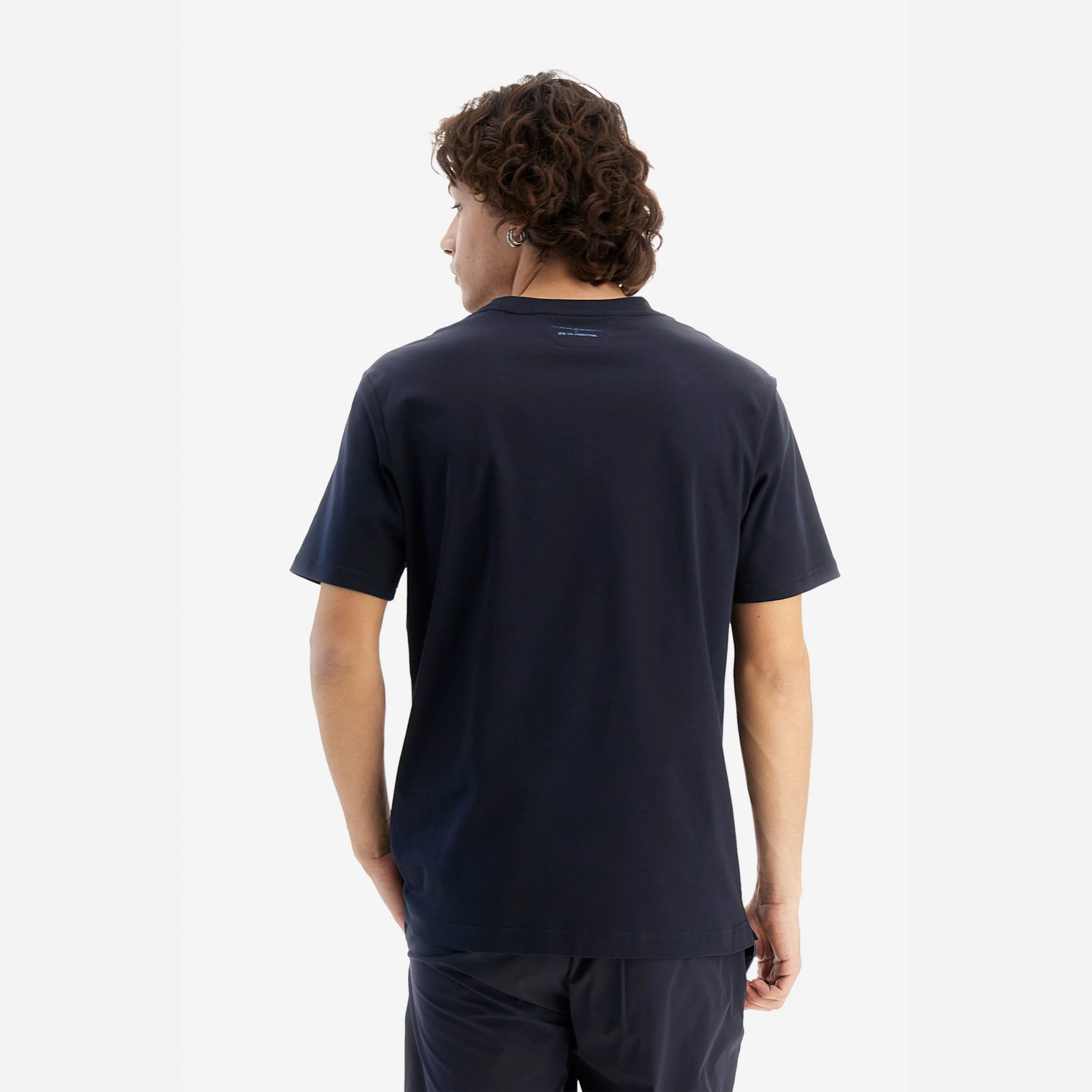 Men’s Navy Blue T-shirt - Image 4