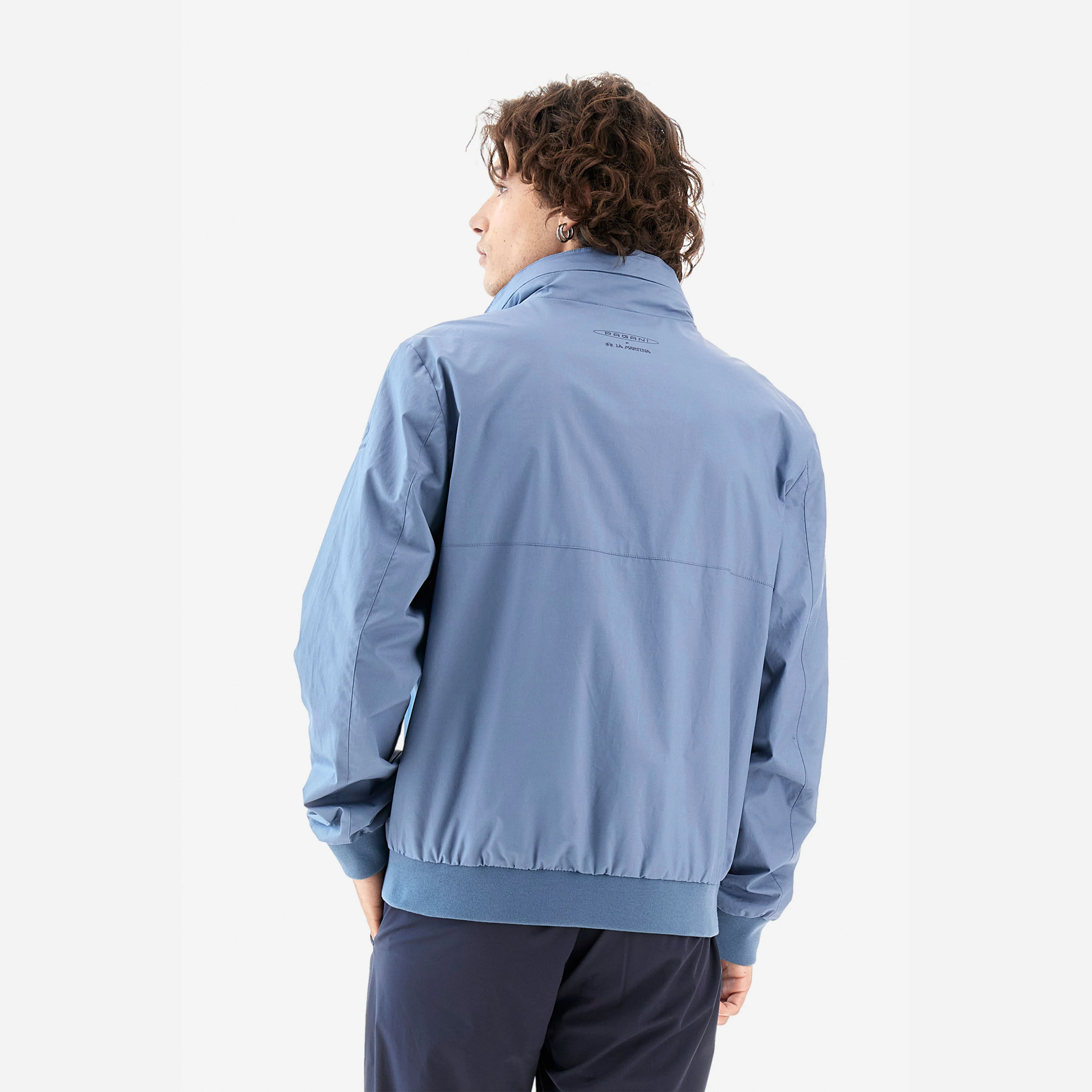 Men’s Sky Blue Outdoor Jacket - Image 4