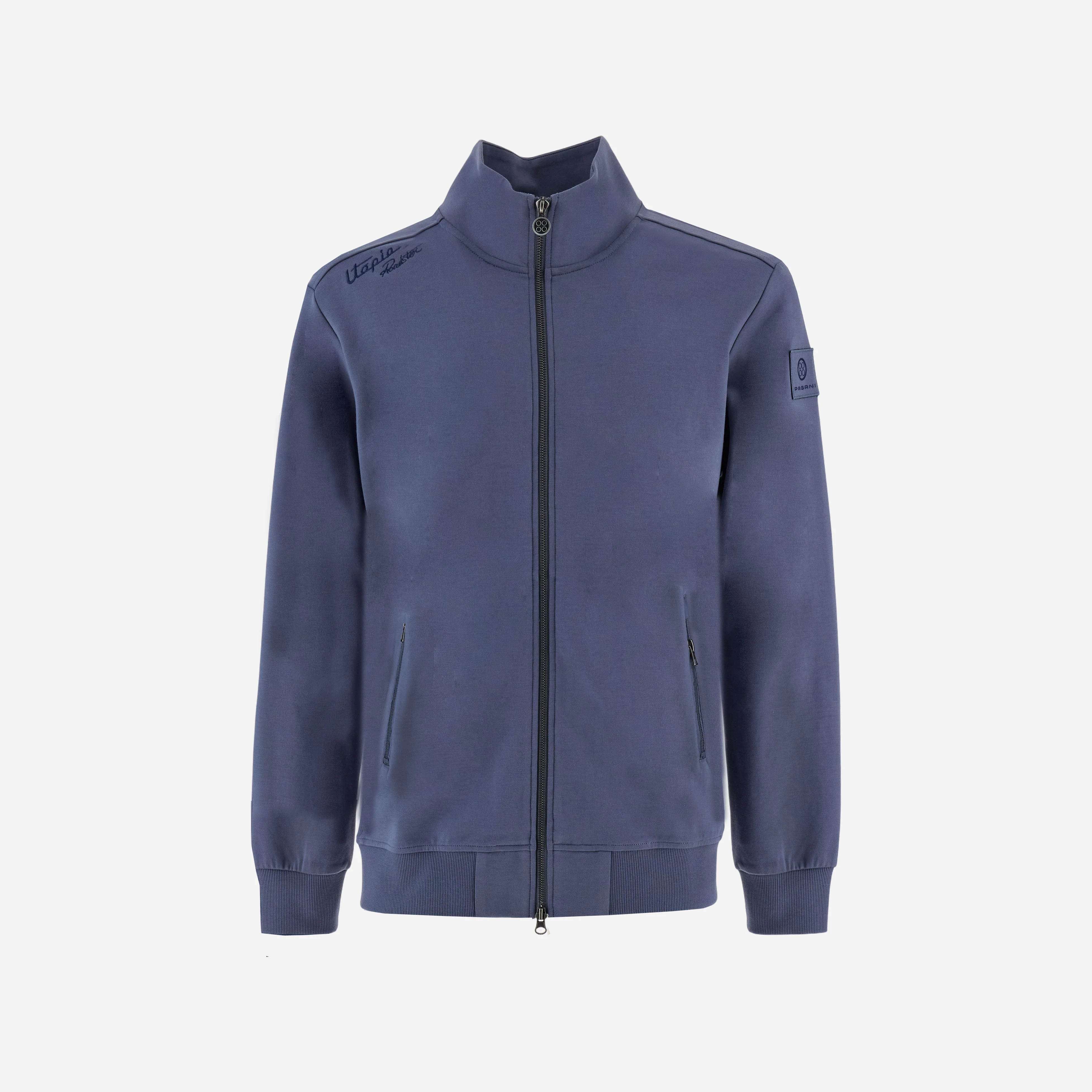 Men’s Sky Blue Sweatshirt with Zip - Image 7
