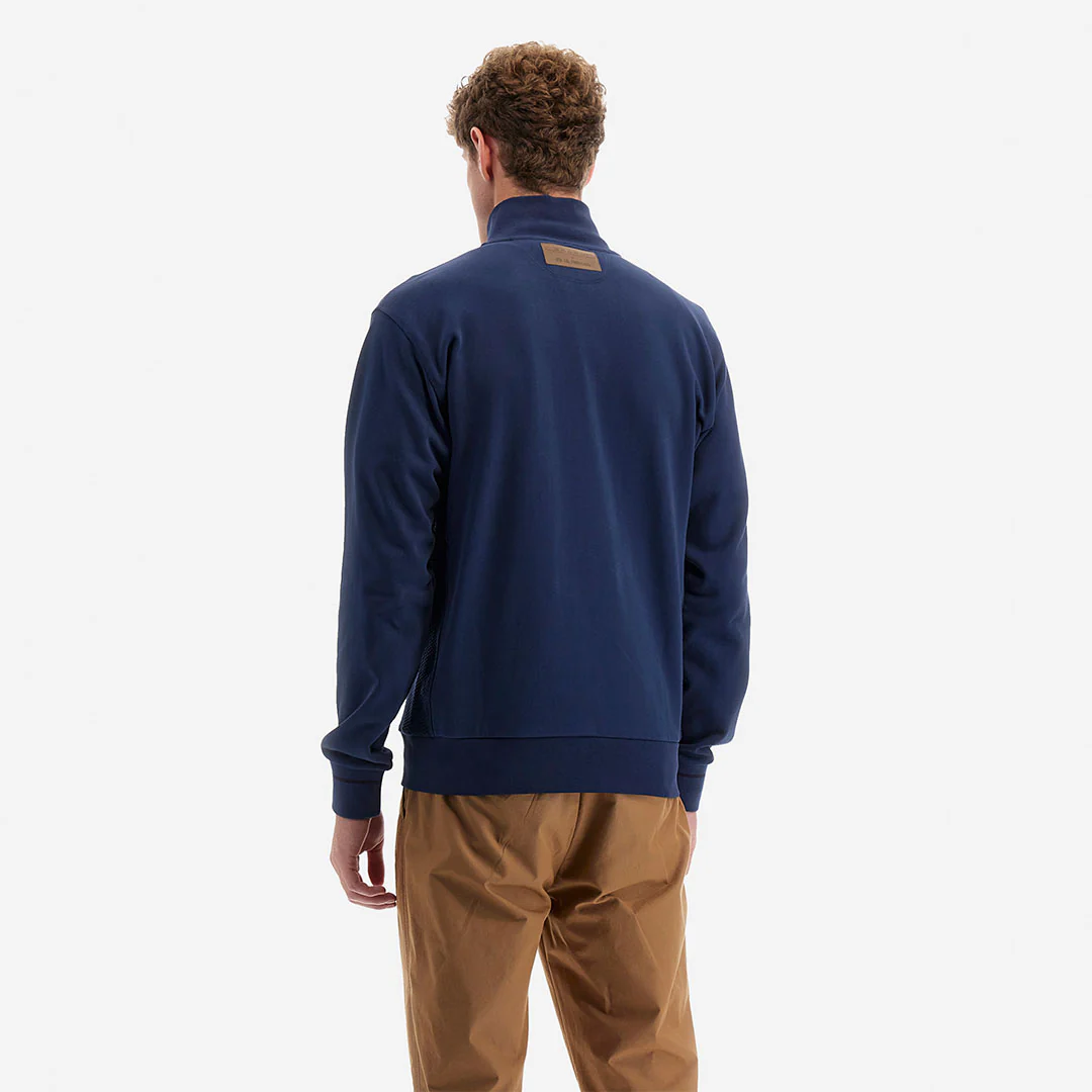 Men's Full Zip Sweatshirt Avio Blue | Utopia Capsule by La Martina - Image 4