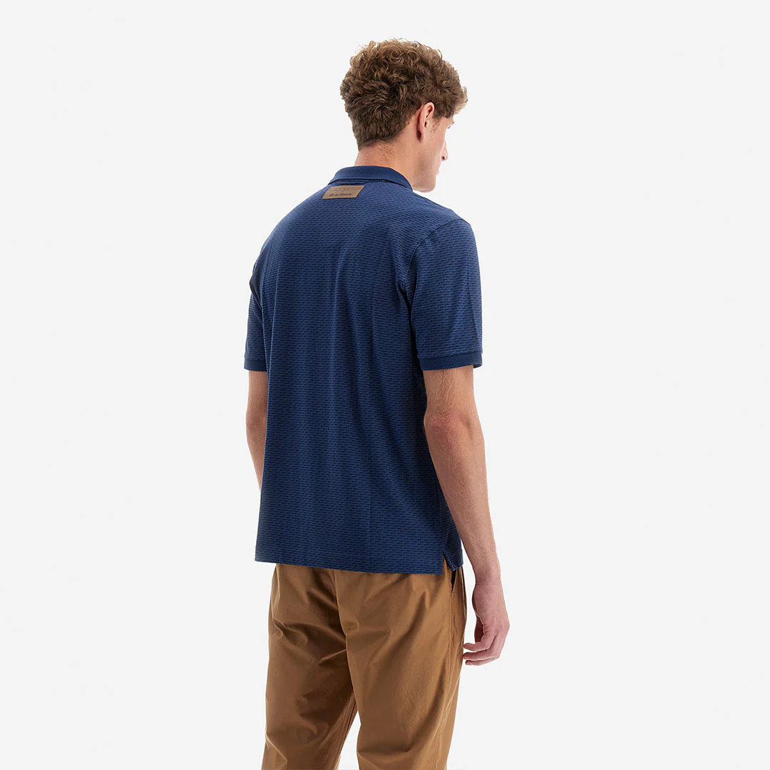 Men's Polo All Over Avio Blue | Utopia Capsule by La Martina - Image 4