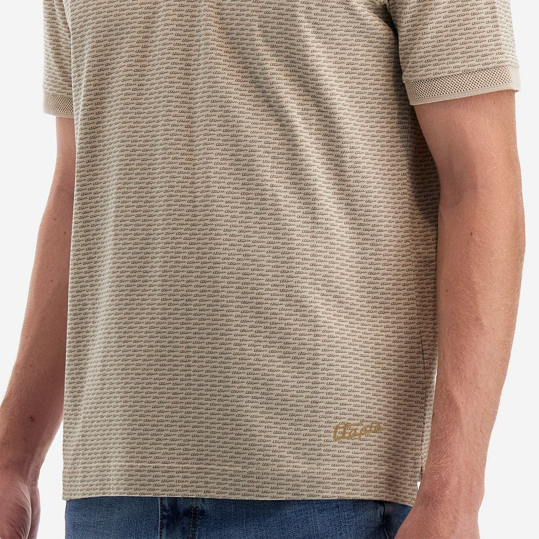 Men's Polo All Over Cream | Utopia Capsule by La Martina - Image 3