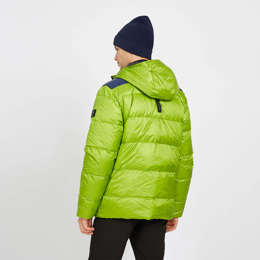 Padded jacket man double face lime/gray | Huayra R Capsule by La Martina - Image 5