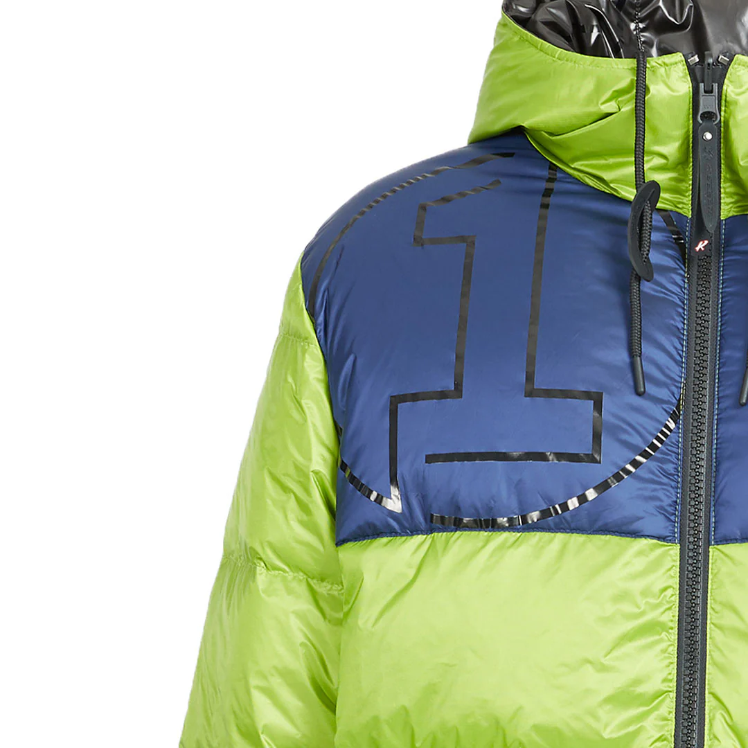 Padded jacket man double face lime/gray | Huayra R Capsule by La Martina - Image 8