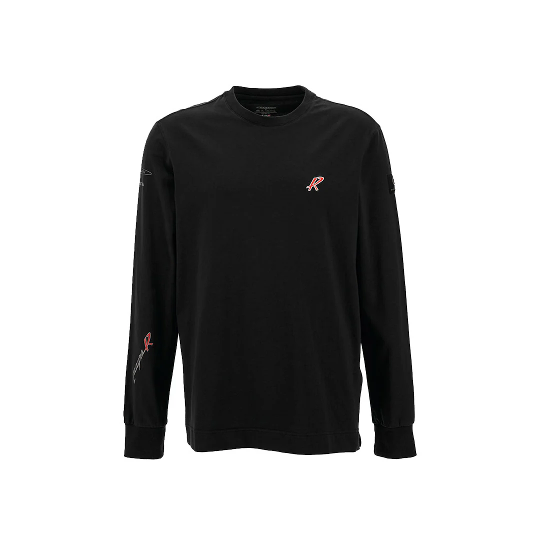 T-shirt long sleeves man black | Huayra R Capsule by La Martina - Image 5