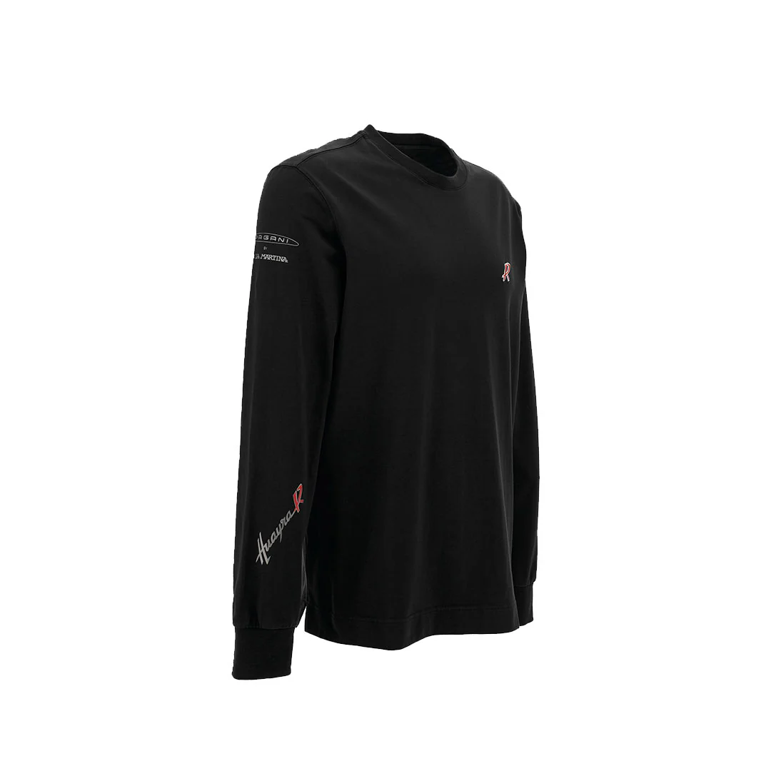 T-shirt long sleeves man black | Huayra R Capsule by La Martina - Image 8