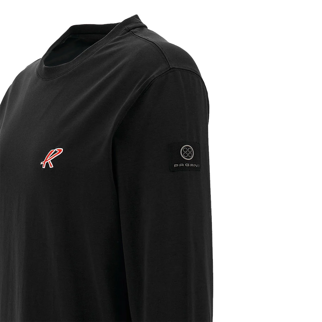 T-shirt long sleeves man black | Huayra R Capsule by La Martina - Image 9