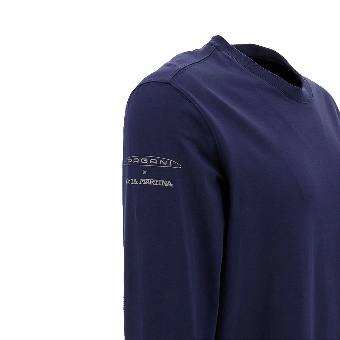 T-shirt long sleeves man blue | Huayra R Capsule by La Martina - Image 4
