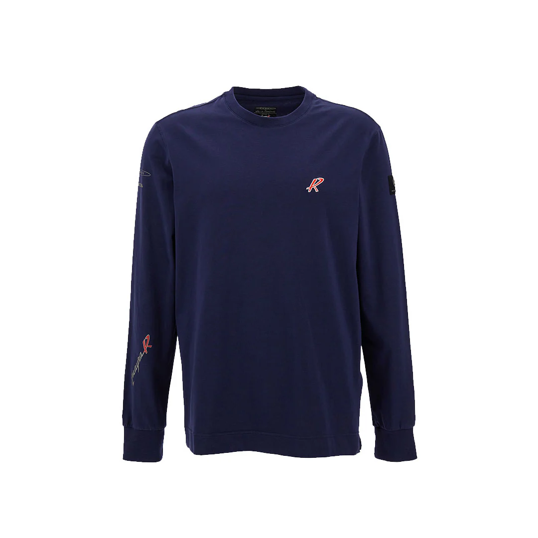 T-shirt long sleeves man blue | Huayra R Capsule by La Martina - Image 6
