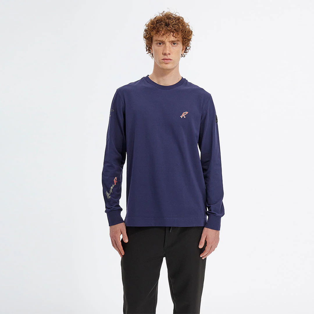 T-shirt long sleeves man blue | Huayra R Capsule by La Martina - Image 7
