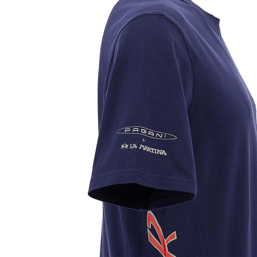 T-shirt short sleeves blue | Huayra R Capsule by La Martina - Image 5