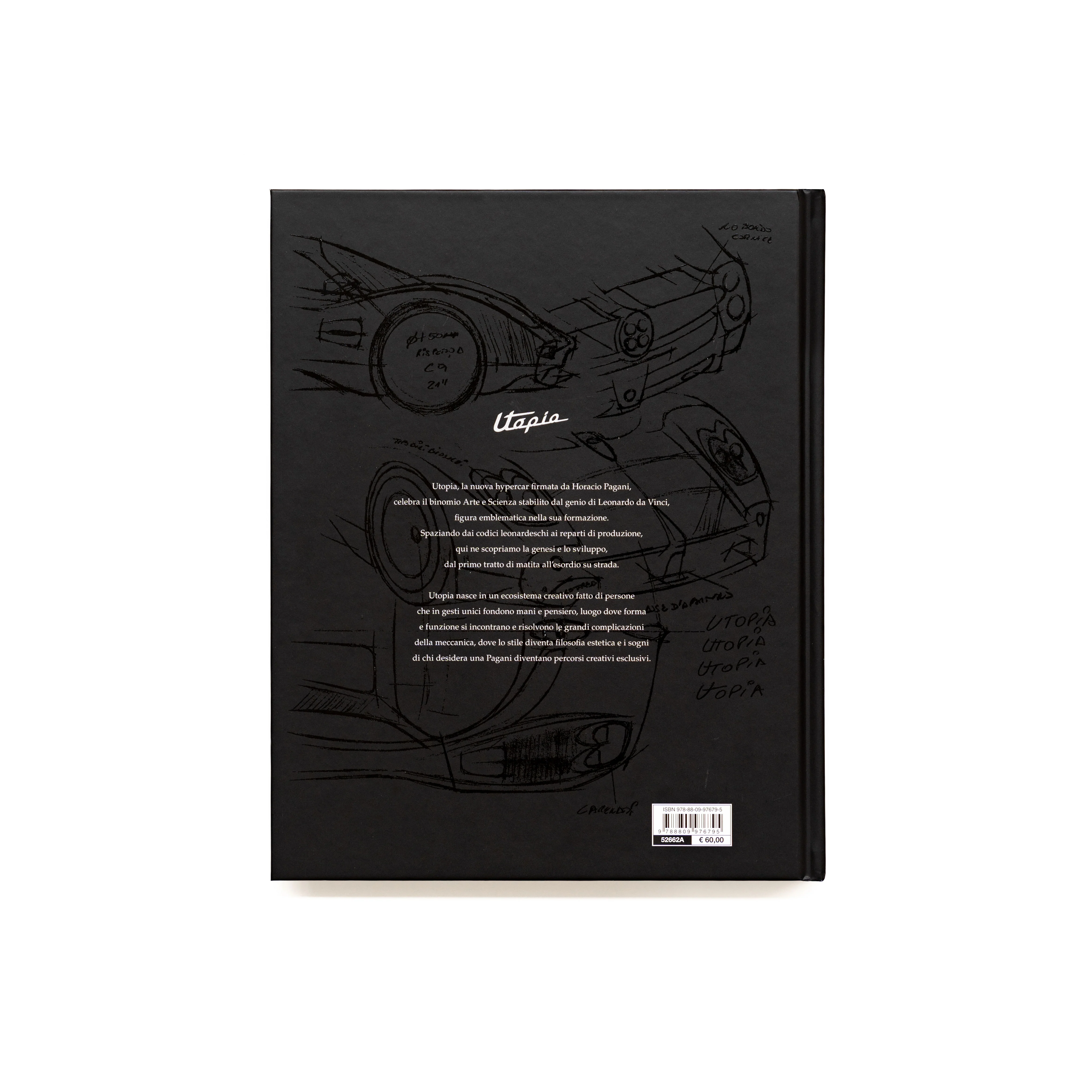 “Utopia. Le forme dell'Aria - Da Leonardo da Vinci a Pagani Utopia” Book |  Giunti Editore - Italian Version - Image 9
