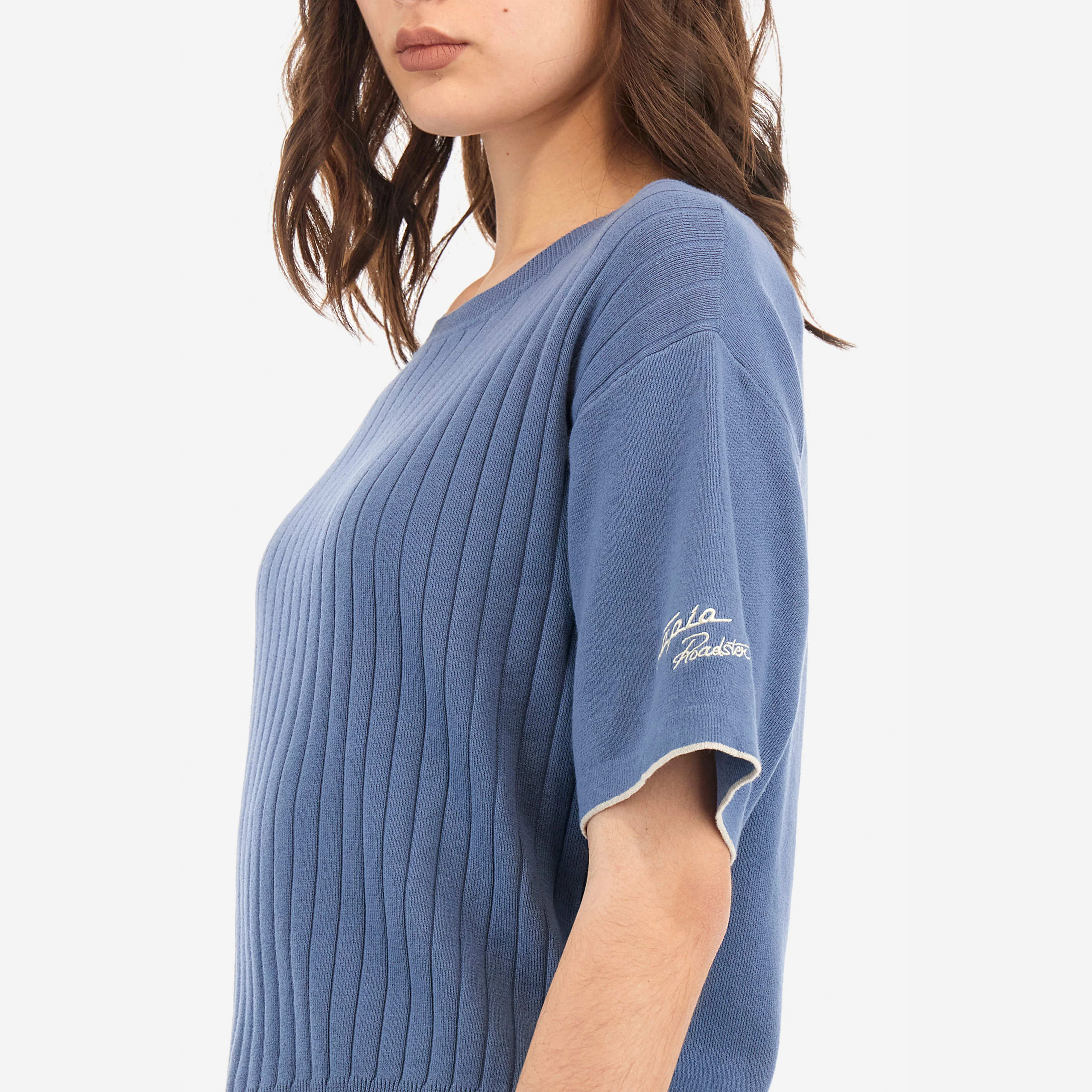 Women’s Sky Blue Tricot T-shirt - Image 3